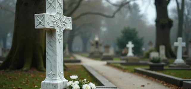 Comment choisir une croix funéraire pour tombe : conseils et démarches essentielles